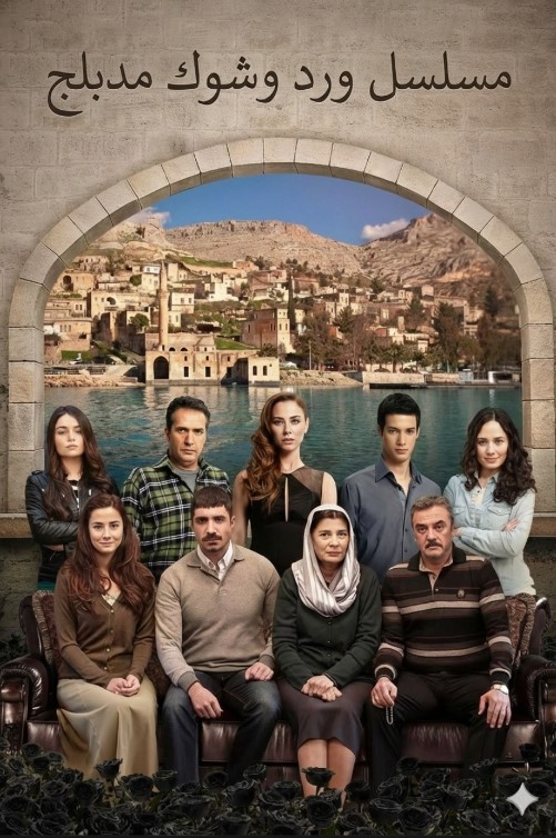 مسلسل ورد وشوك مدبلج قصة عشق الاصلي