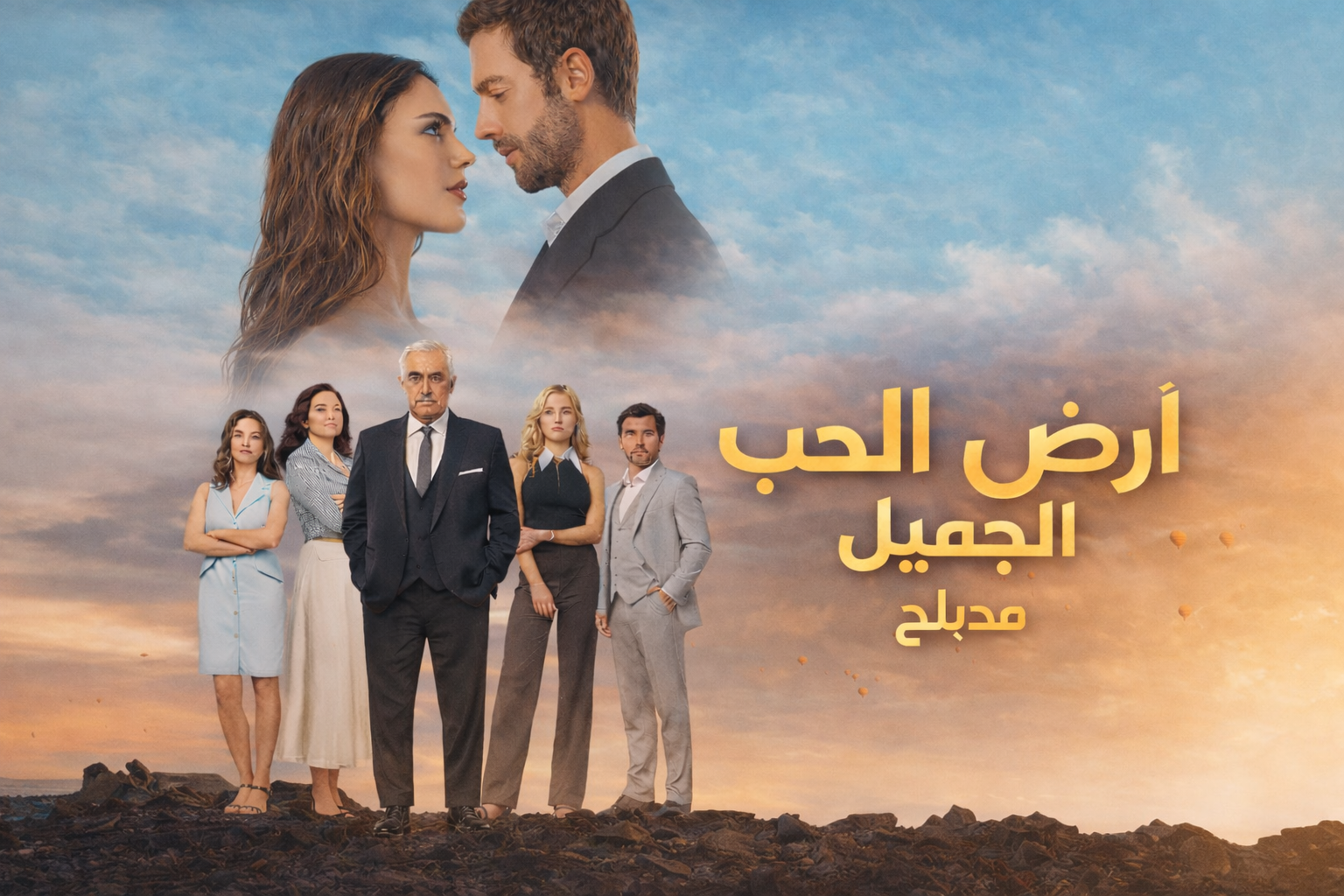مسلسل ارض الحب الجميل الحلقة 1 مدبلجة موقع قصة عشق الاصلي
