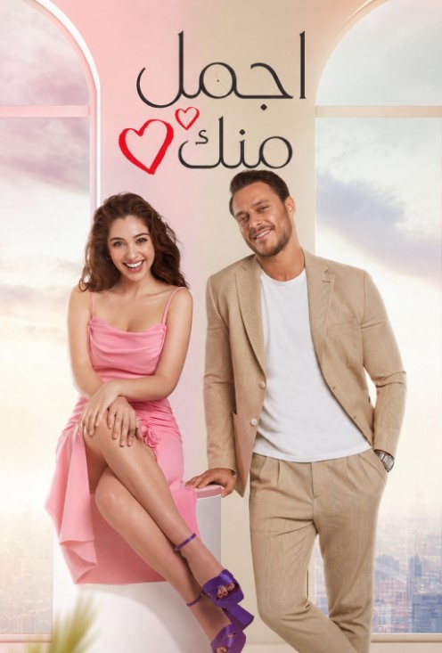 مسلسل اجمل منك مدبلج قصة عشق
