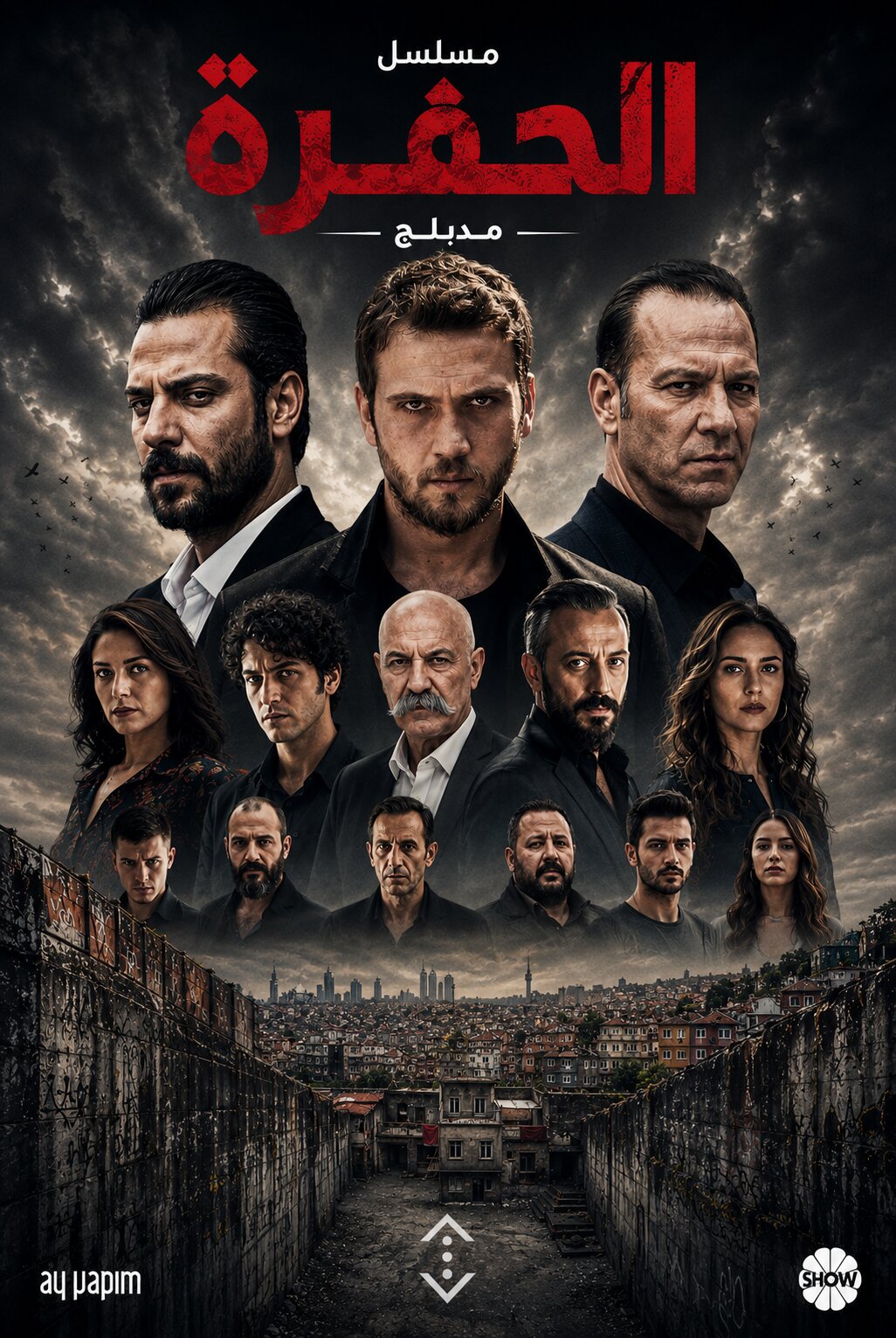 مسلسل الحفرة الموسم الاول مدبلج موقع قصة عشق
